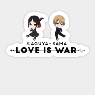 Love is War Logo Sticker